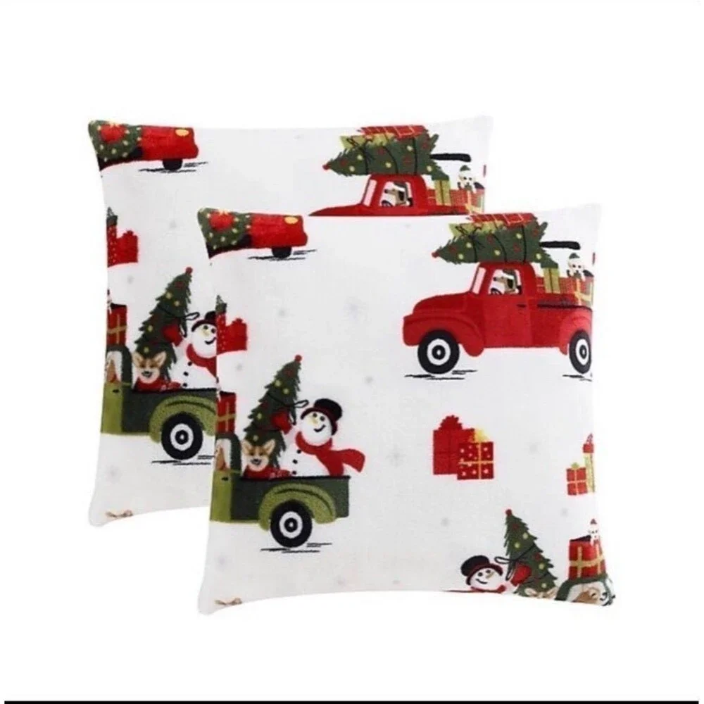Envogue Holiday Dog Blanket & Pillow Set